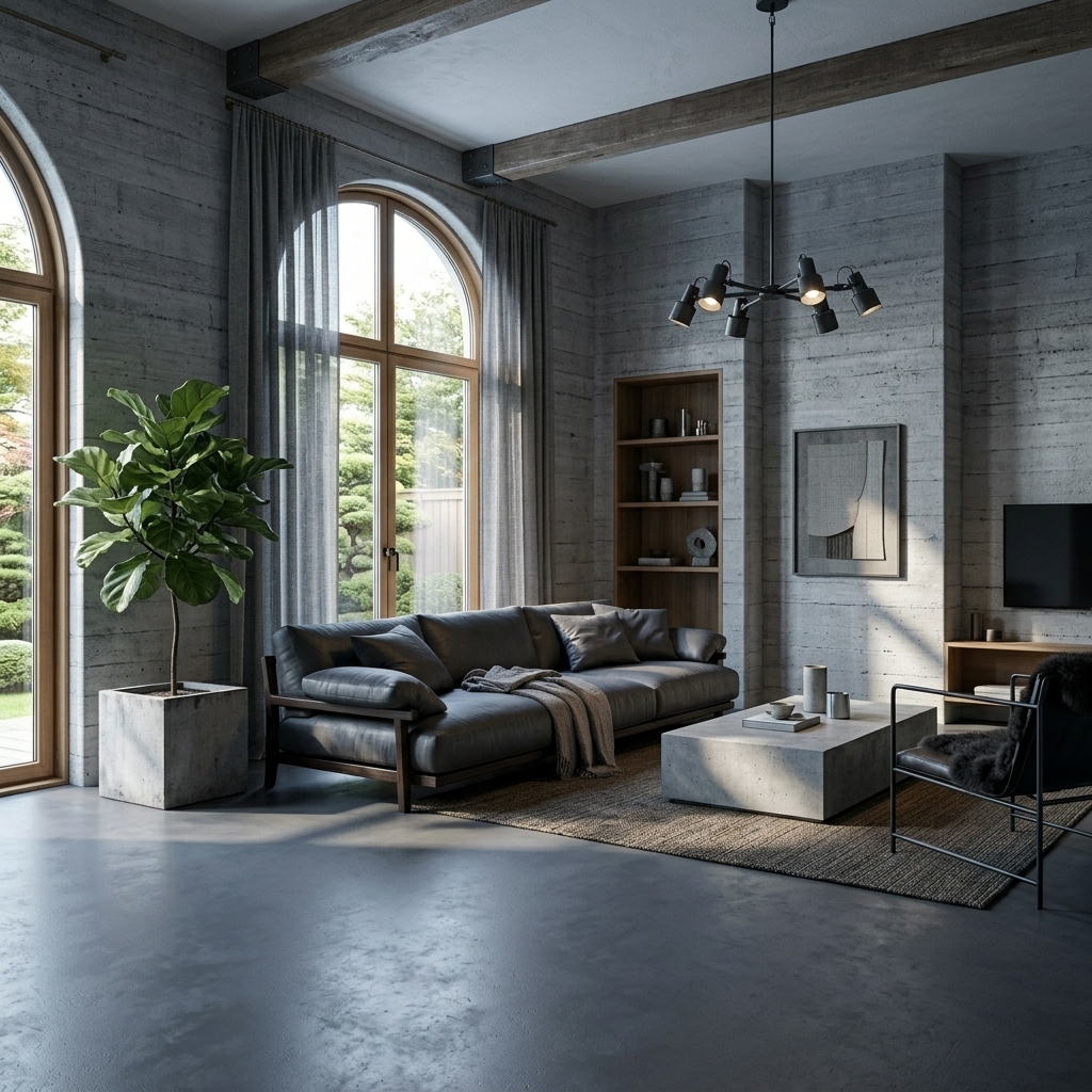 Spatial Board System Residential Living Room Render