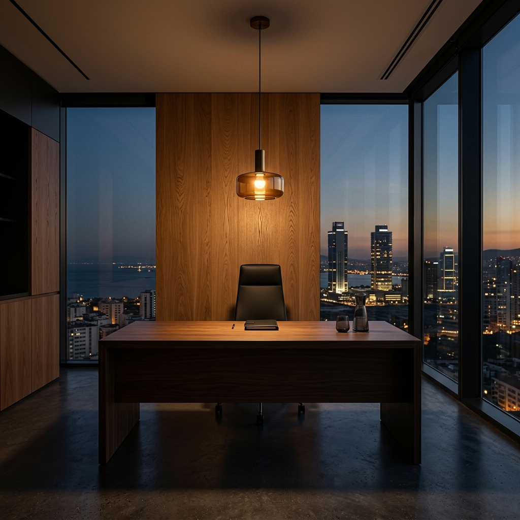 Sovereign Spatial Protocol Executive Law Office Render