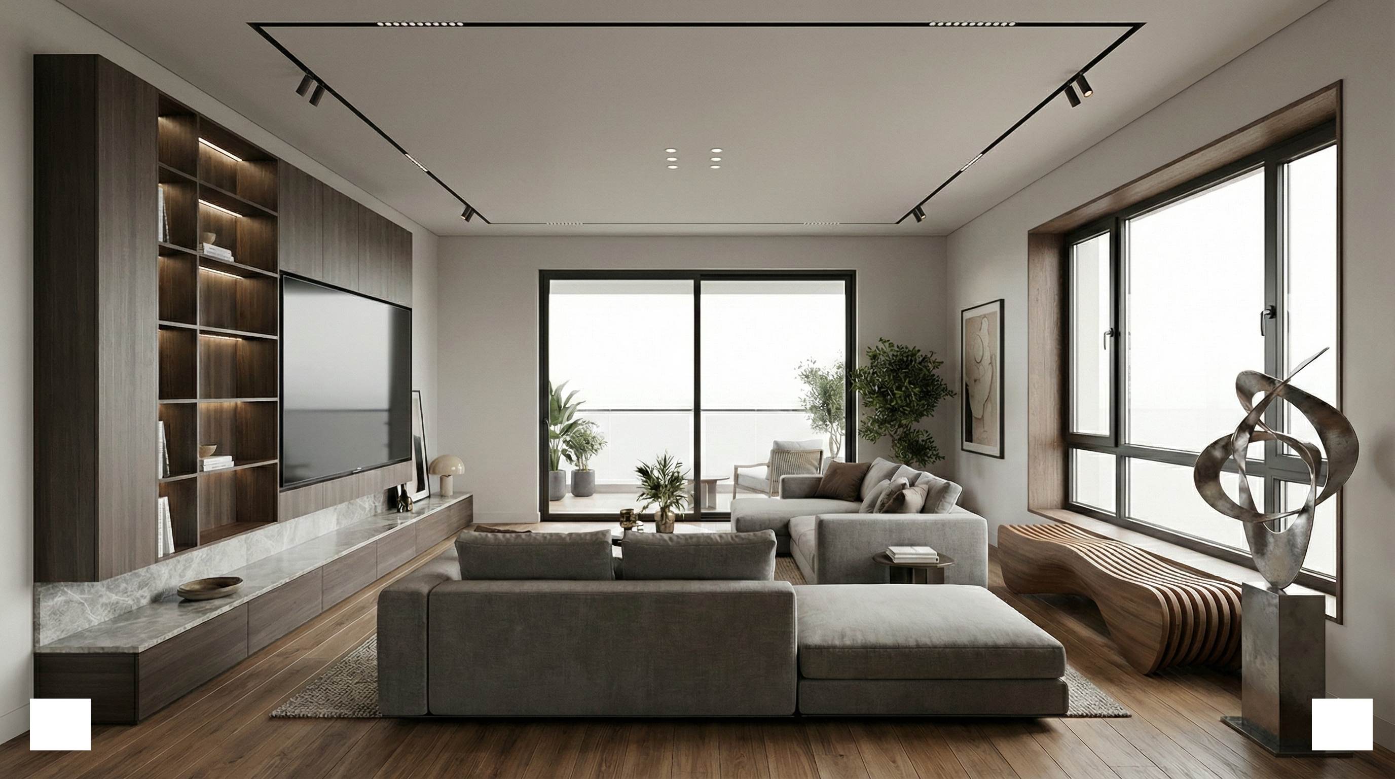 Render 3: Dark Luxury