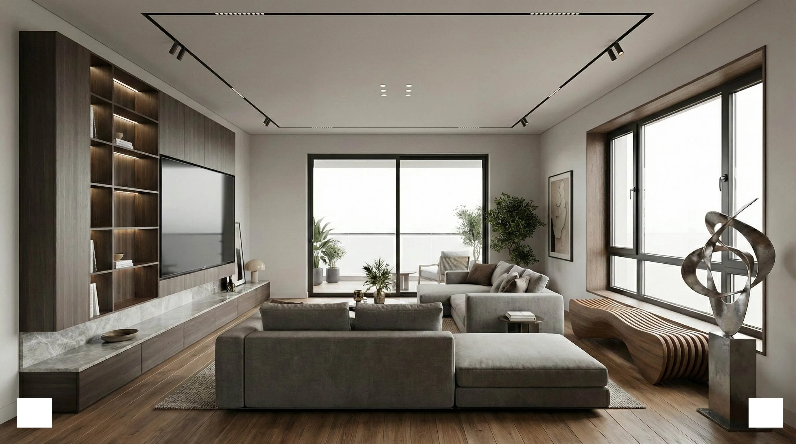 Render 3: Dark Luxury