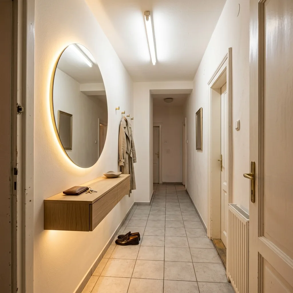 Scandi Entryway After