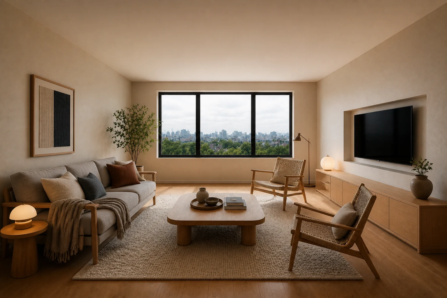 Scandinavian / Hygge fixed-room interpretation